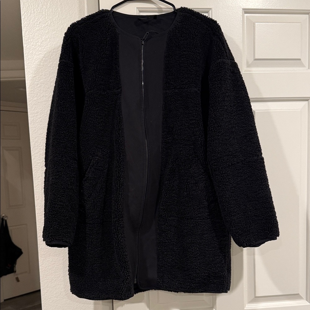 lululemon athletica Midnight Black Sherpa fleece Jacket